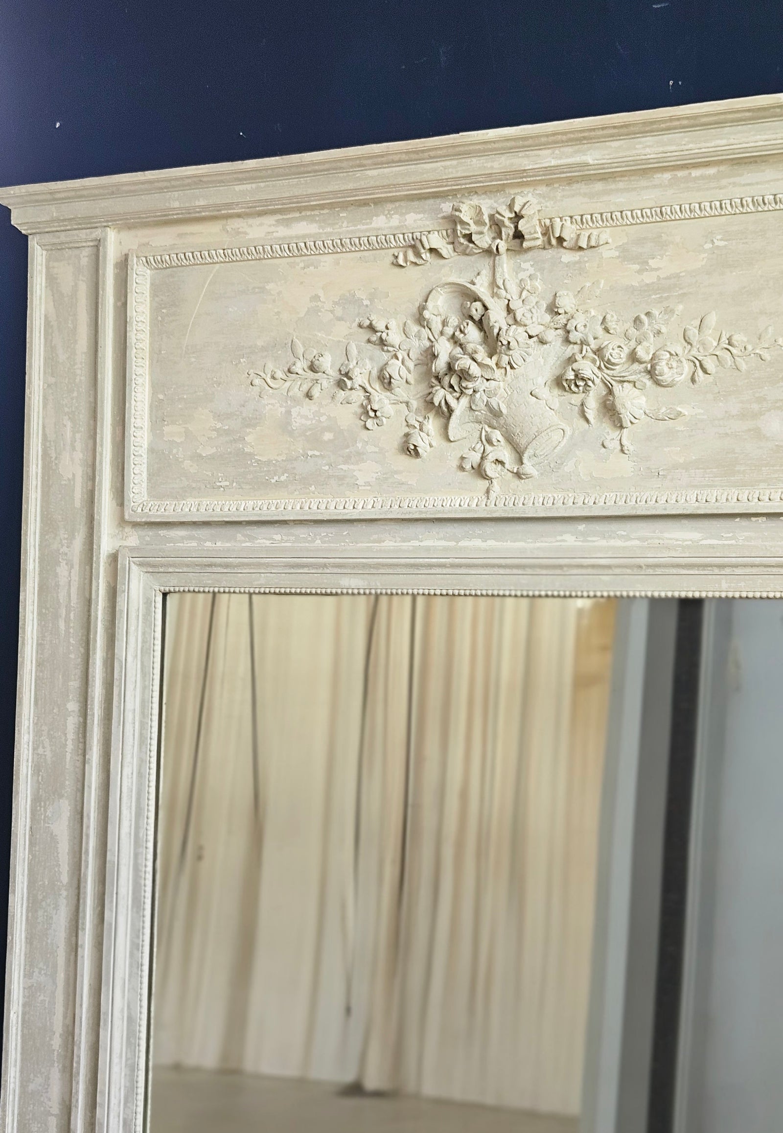 French Trumeau Mirror