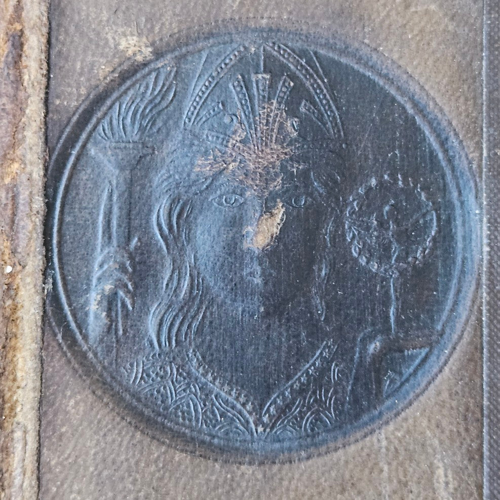 French Antique Leather Bournd Books