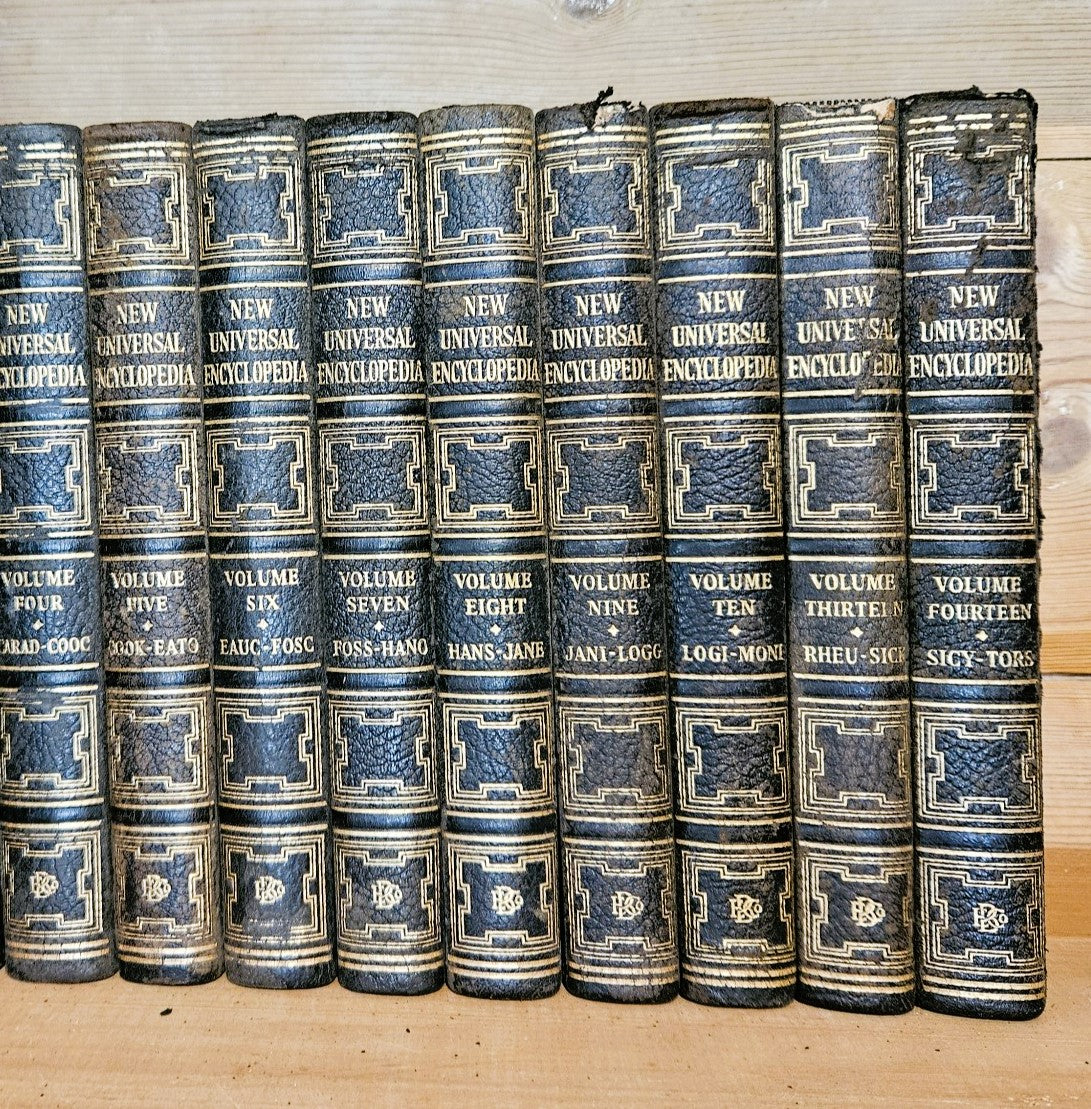 Vintage Encylopedia Sets