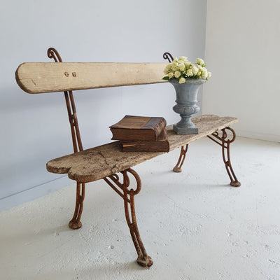 French Antique Bench