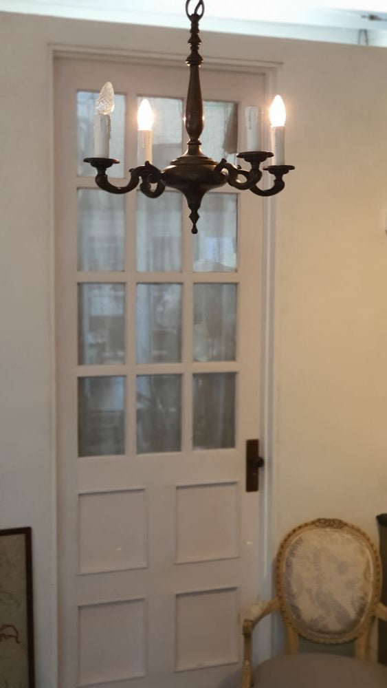 20thC Brass Candelabra