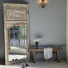 French White-Washed Mirror
