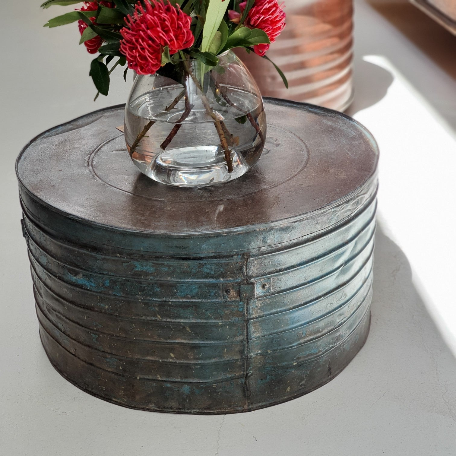 Vintage Metal Storage