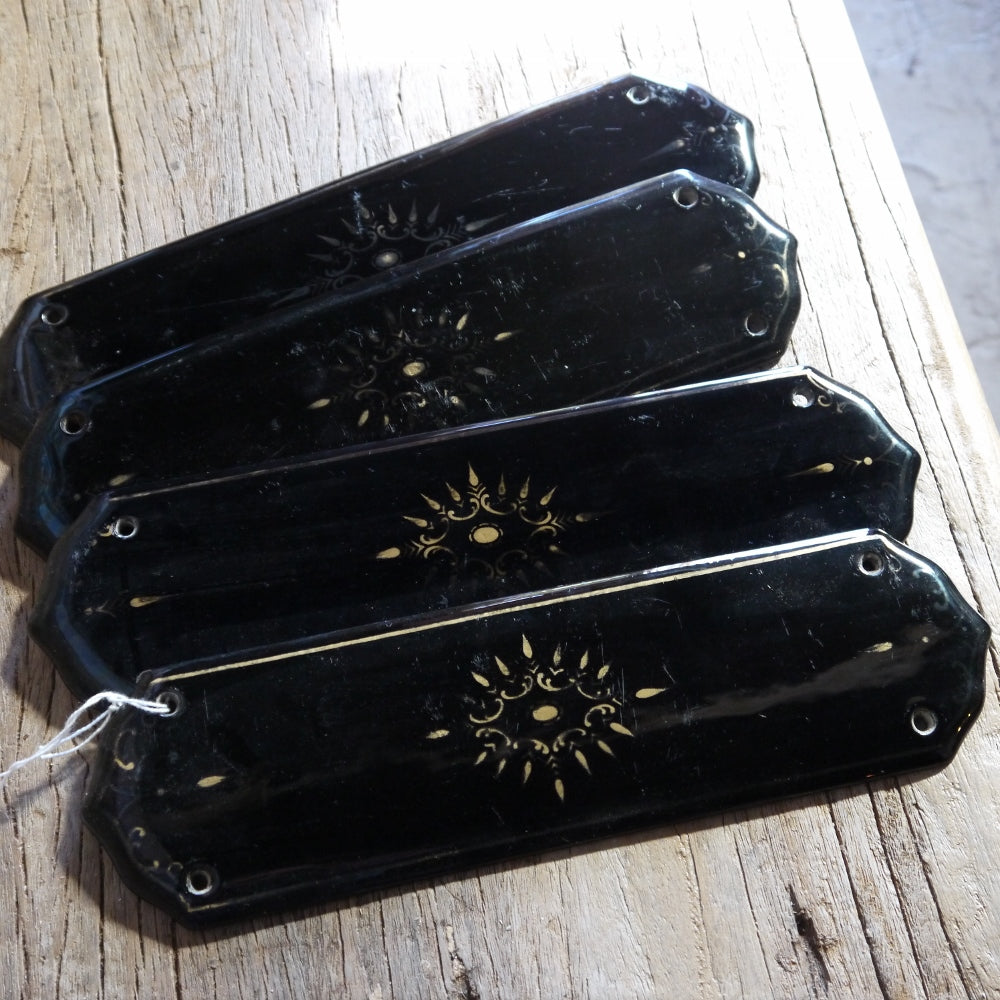 19thC B/W Porcelain Hardware, Antiques, Byron Bay