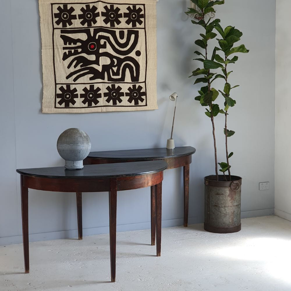 Swedish Demi-Lune Tables