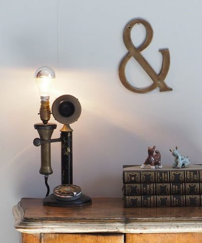 Vintage Telephone Lamp