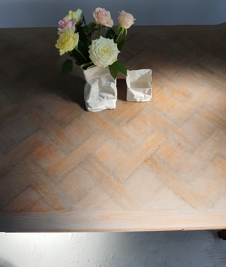 French Oak Ext Table