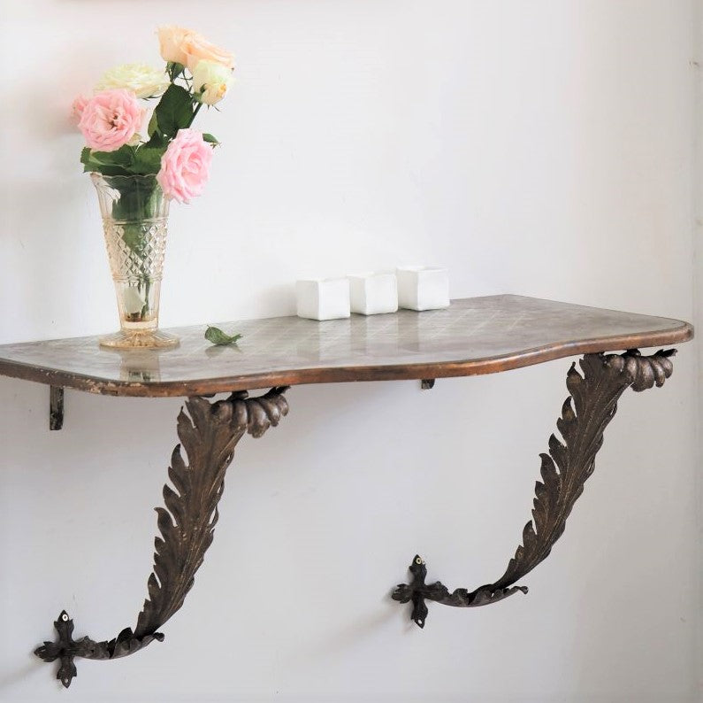 Eglomisé Parisian Console