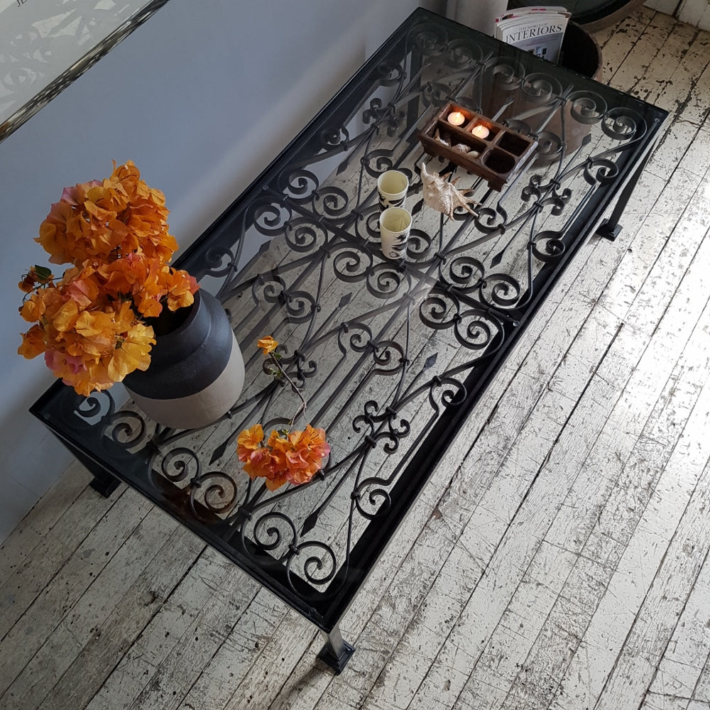 Tunisian Iron Coffee Table