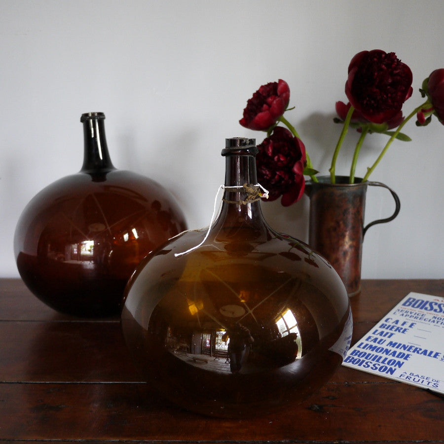 French Glass Demi-John
