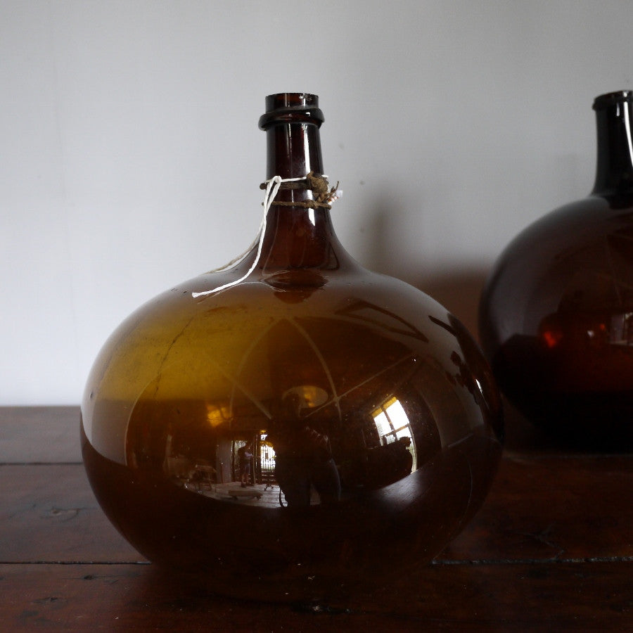 French Glass Demi-John