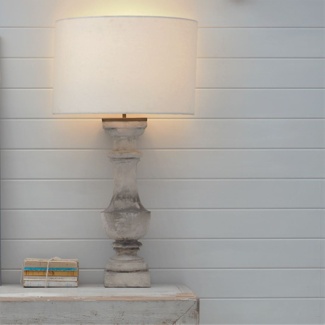 french balustrade lamp, table lamp