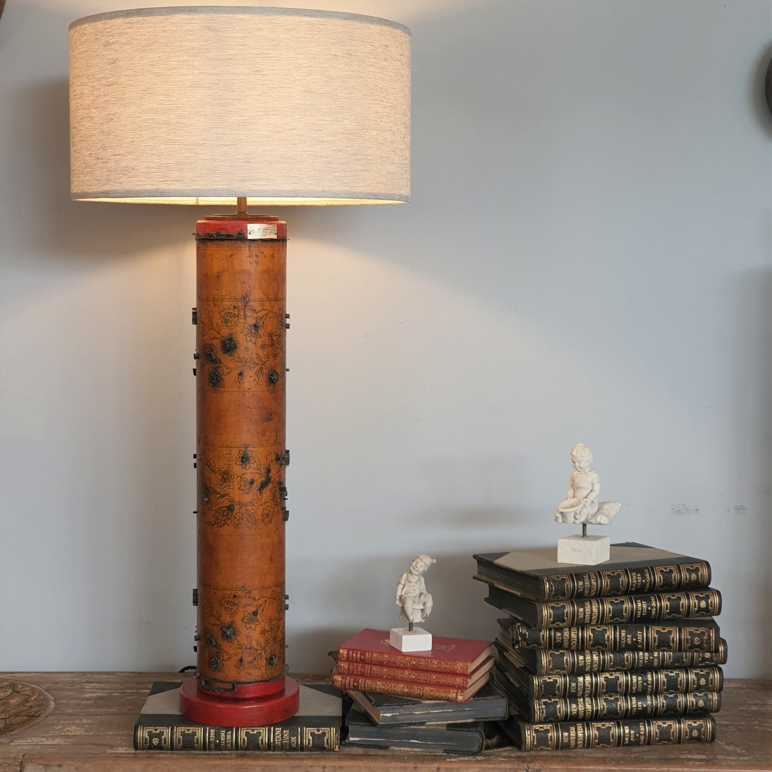 Wallpaper Roller Lamp