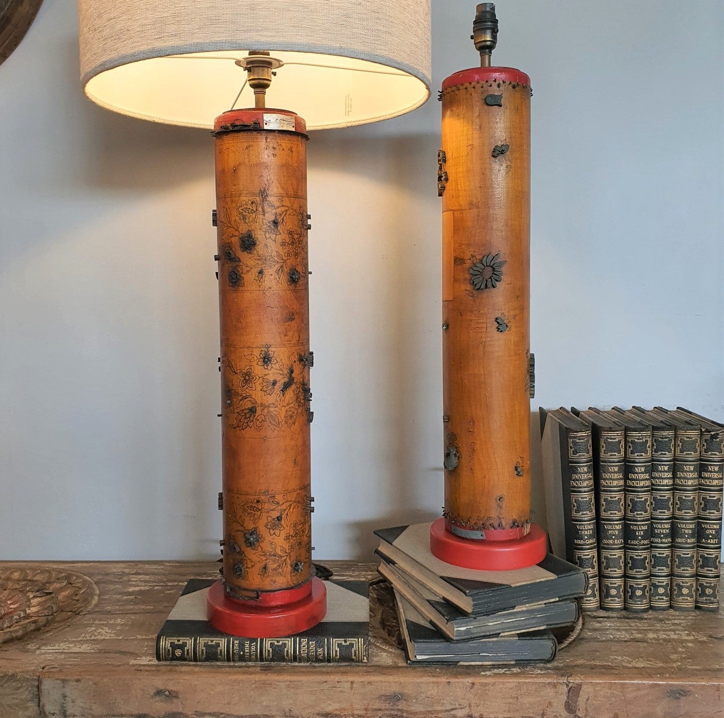 Tall Single A (left) & B (plainer)