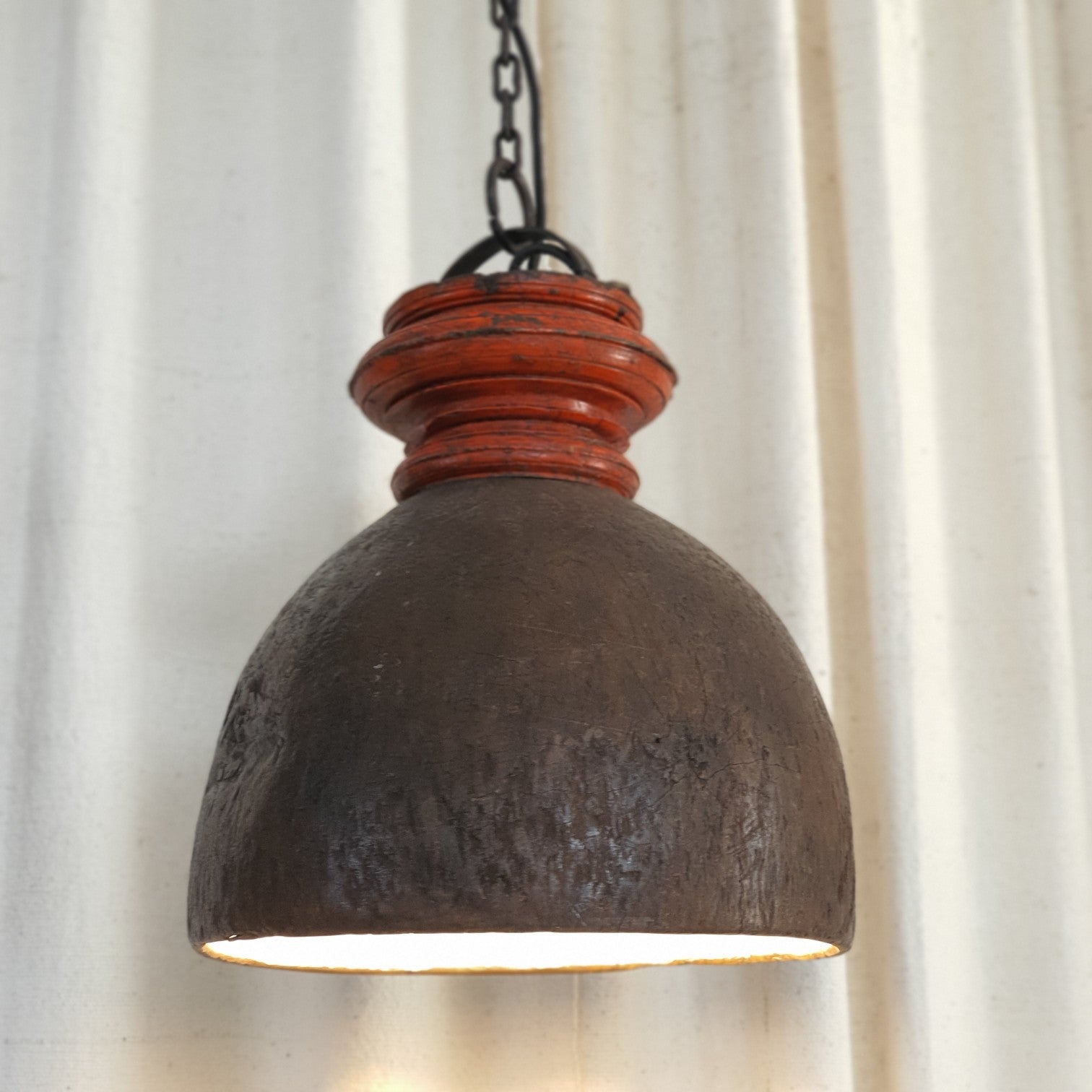 Wood Pendant Light