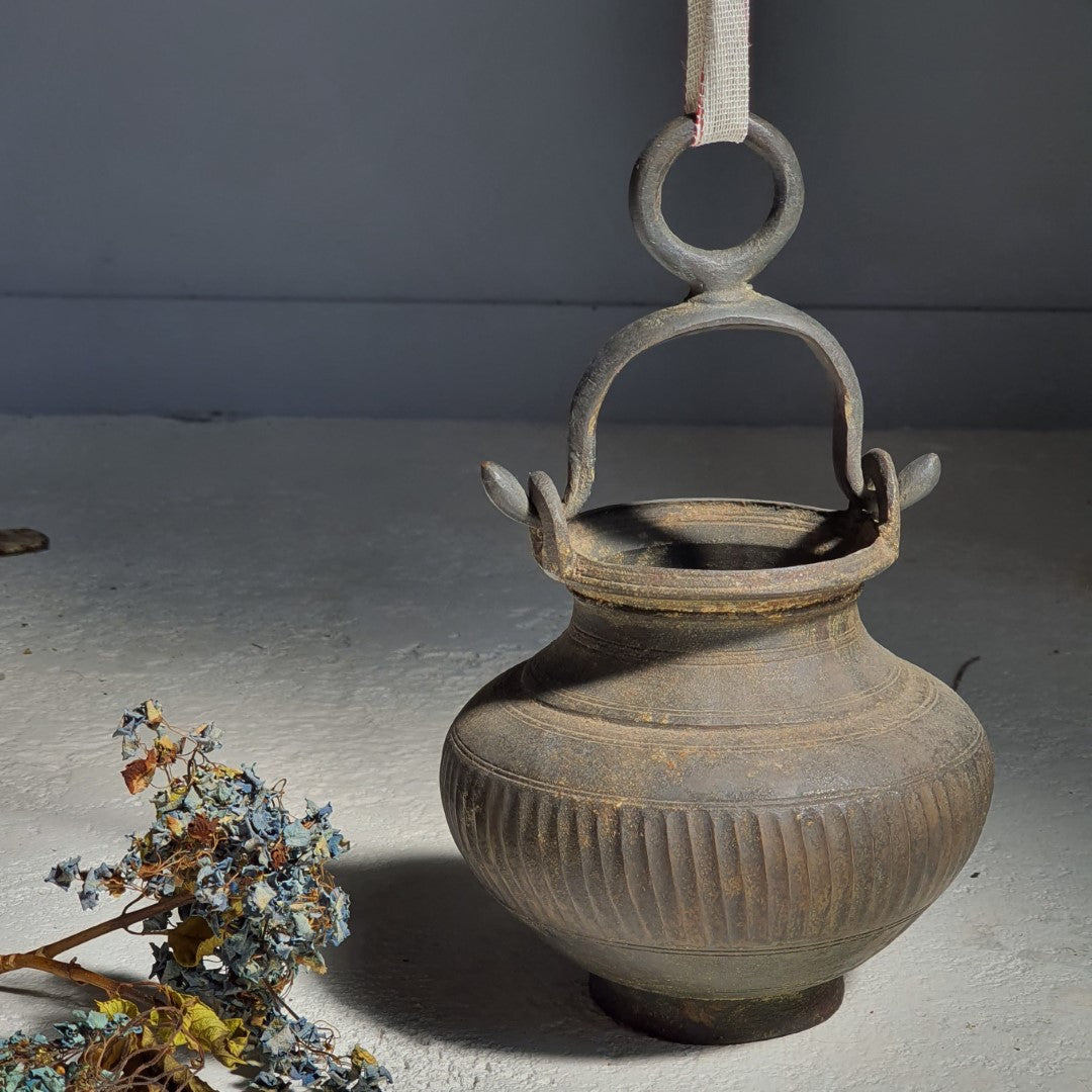 Small Vintage Brass Vessel