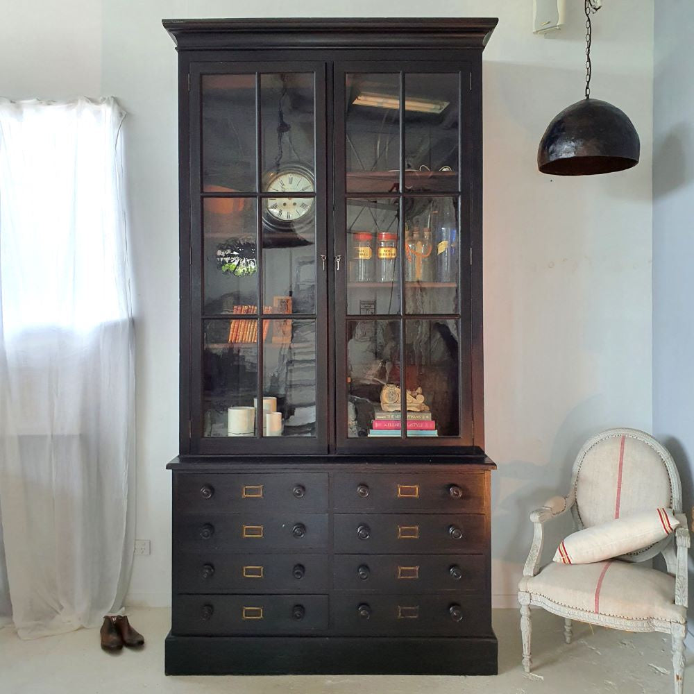 19thC Specimen Bookcase