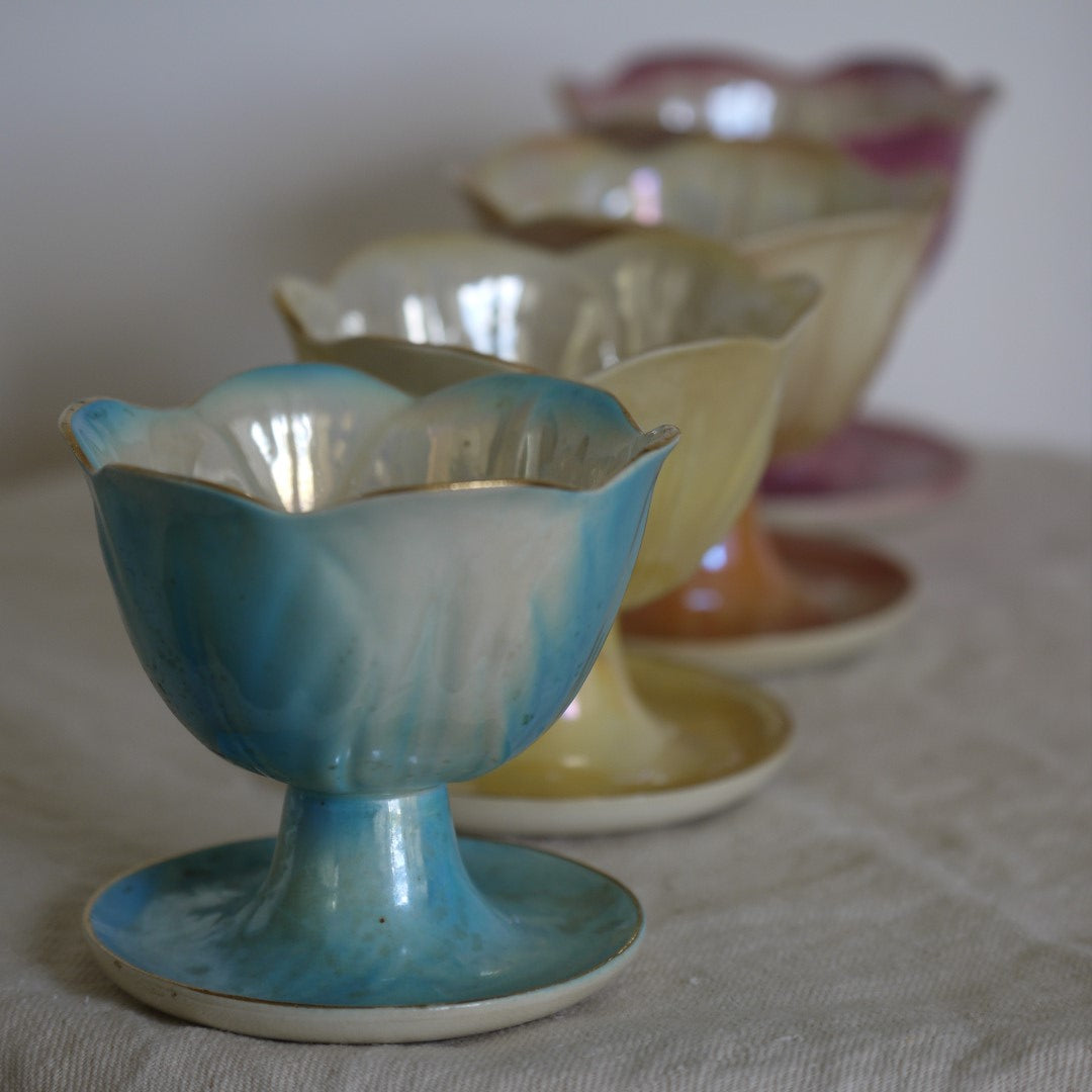 Lustreware Parfait Bowls
