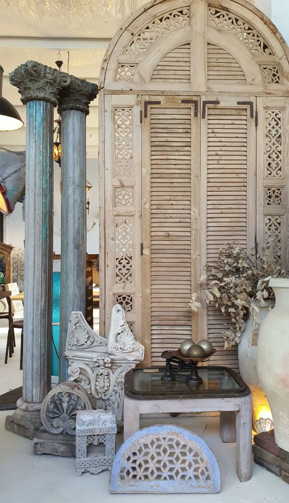 moroccan doorset, Byron Bay, timber with shutters