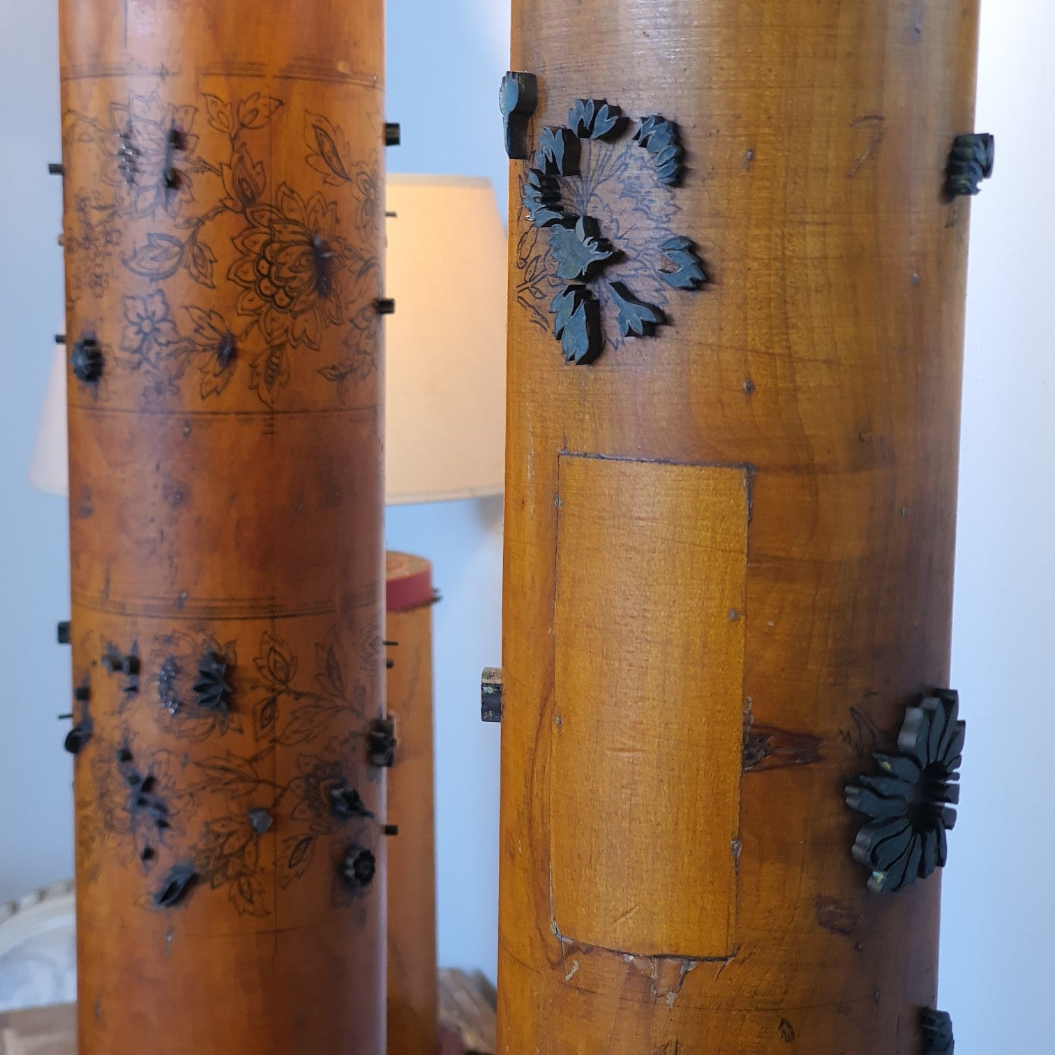 Wallpaper Roller Lamp