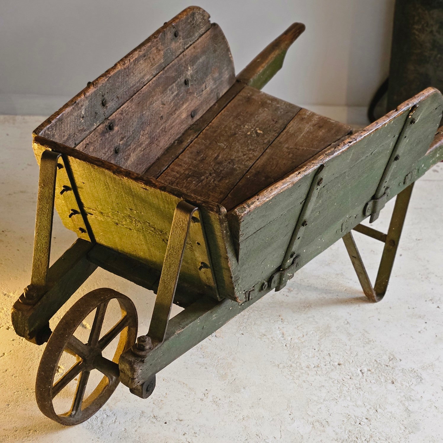 19thC Vintage Wheelbarrow