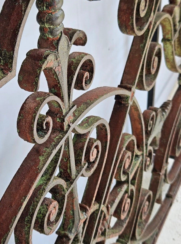 French 19thC Iron Console