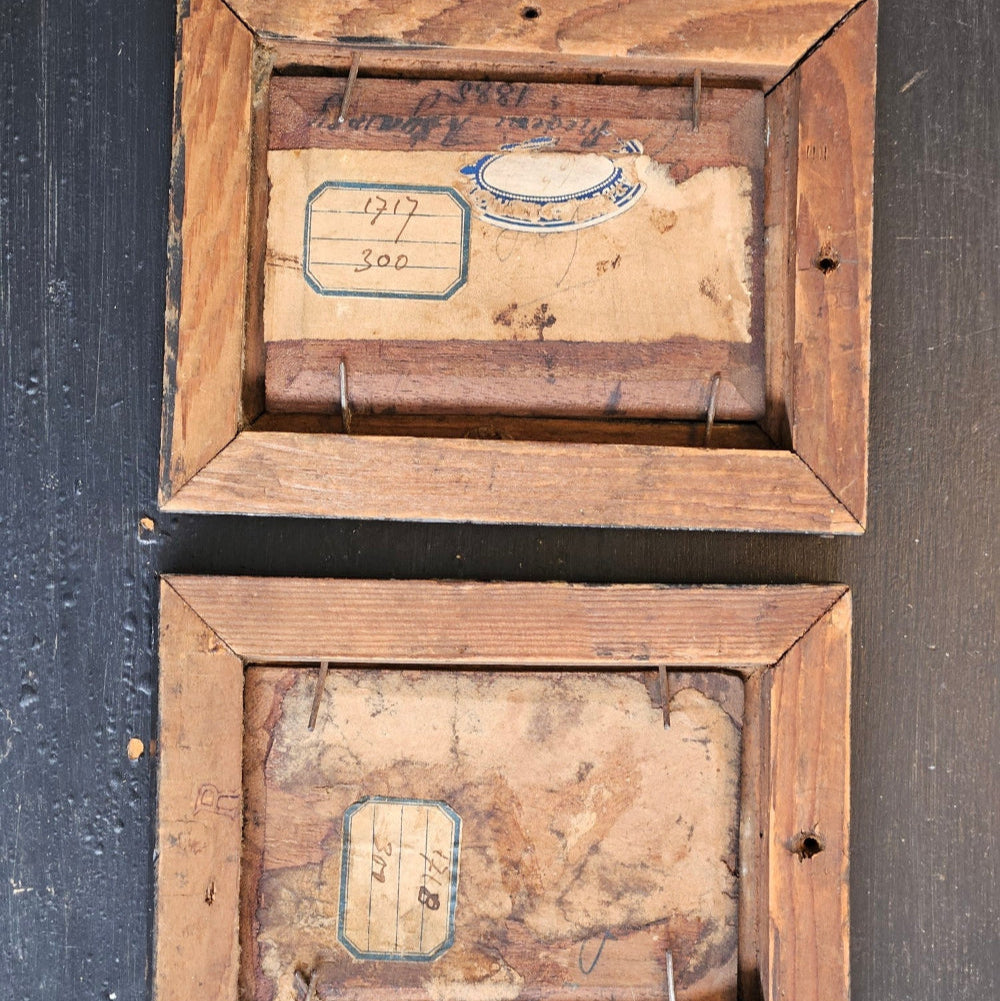 French miniature paintings, 1880s, antique, elements i love, byron bay