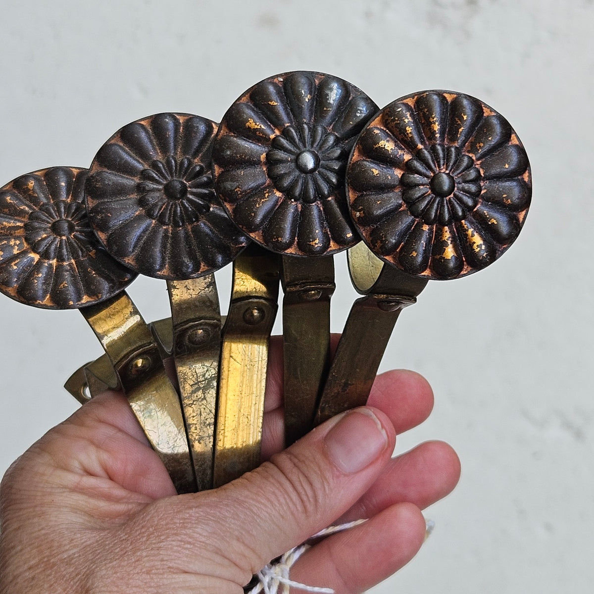 Vintage Curtain Holders