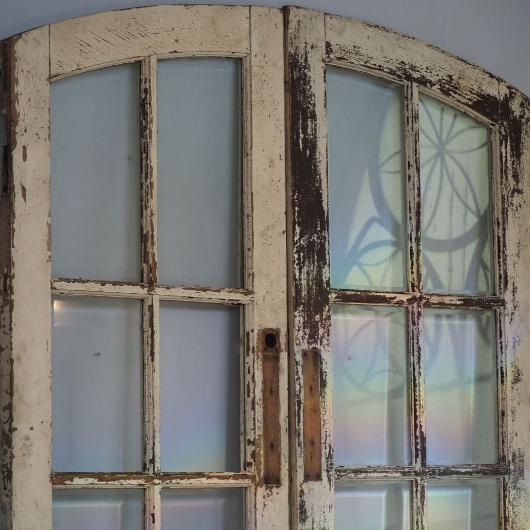 Arched Colonial French Doors