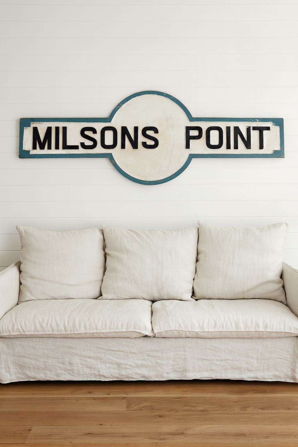 Milsons Point Railway Sign