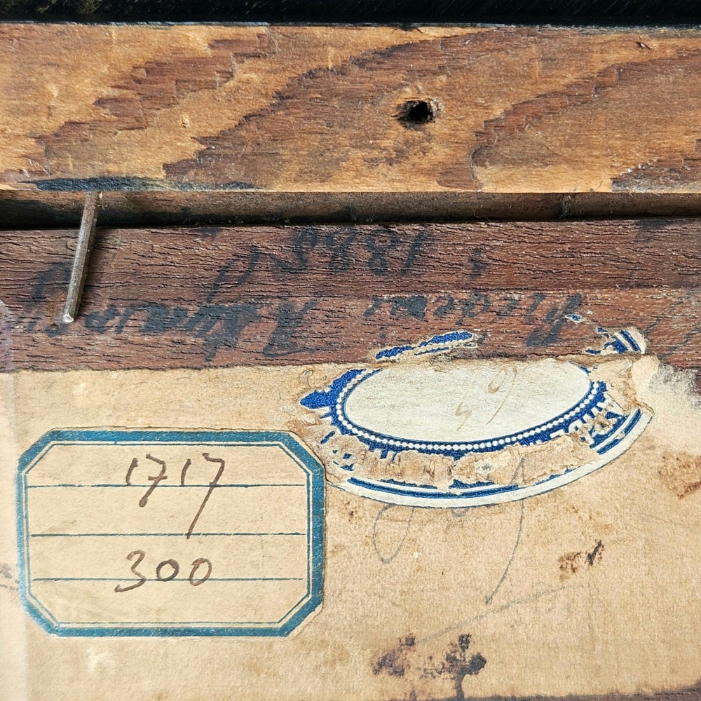 French miniature painting, 1880s, antique, elements i love, byron bay