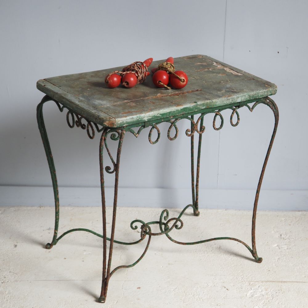 Rustic wrought Iron Table