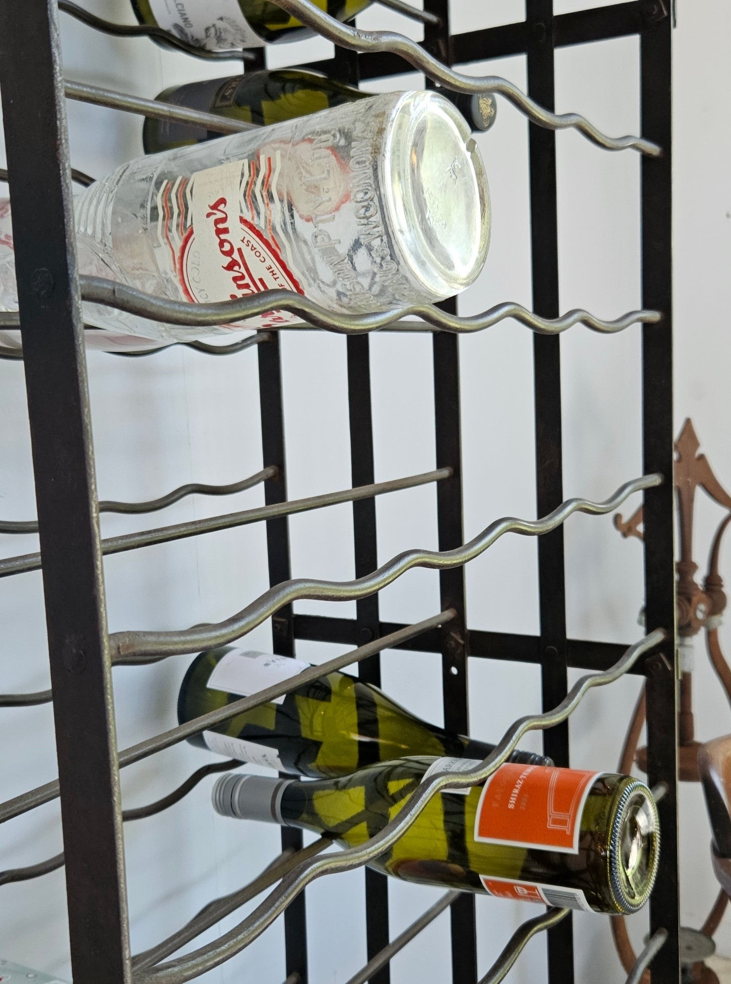 French Iron Wine Cage