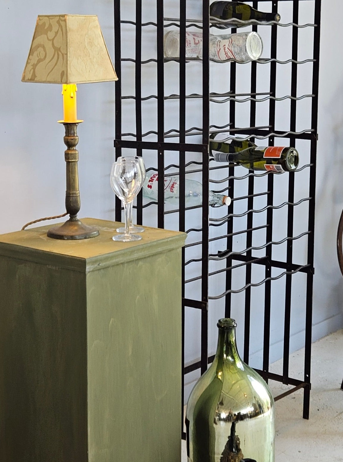 French Iron Wine Cage