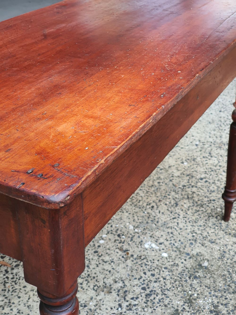 Early Cedar Hall Table