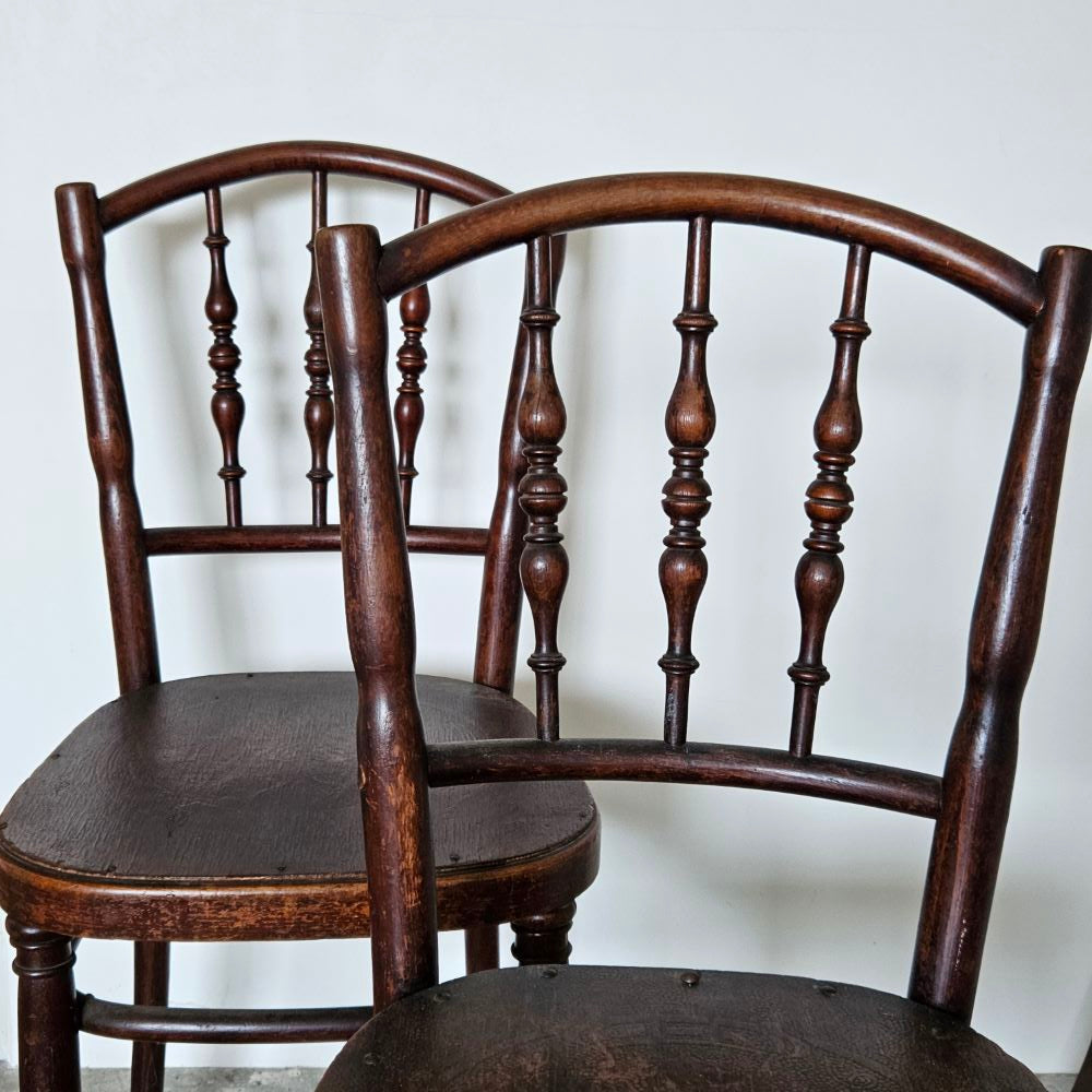J &amp; J Kohn Bentwood Chairs