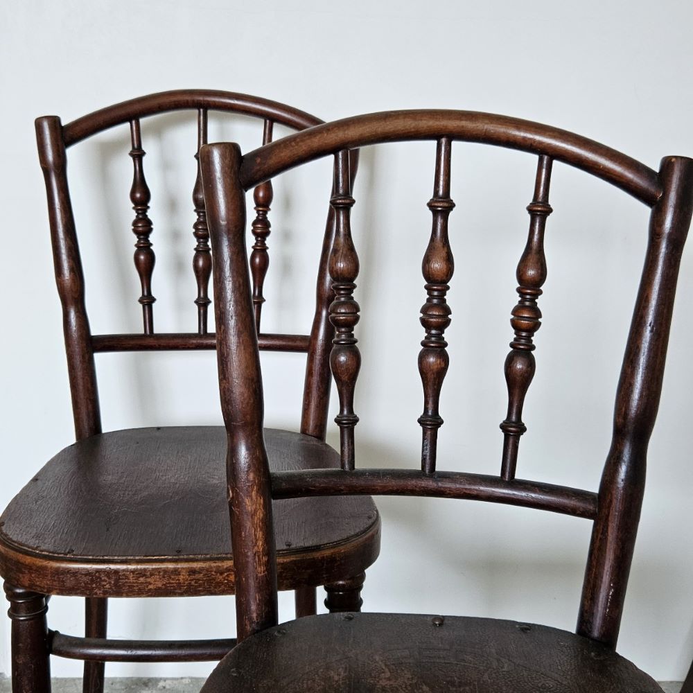 J &amp; J Kohn Bentwood Chairs