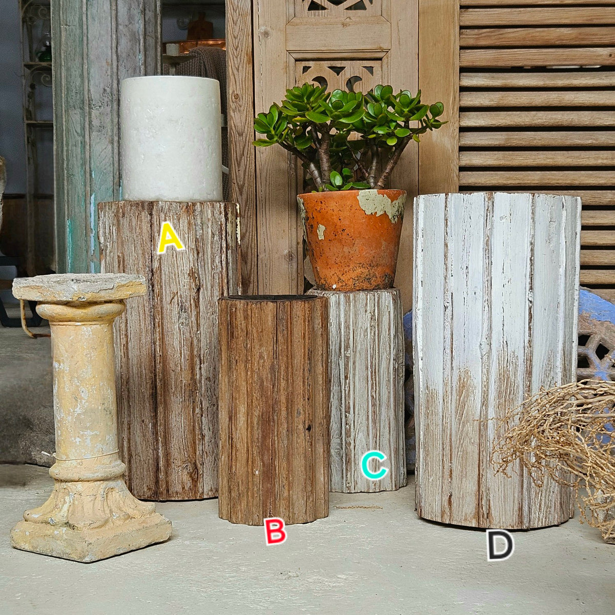 Pier Candle/ Plant  Holder