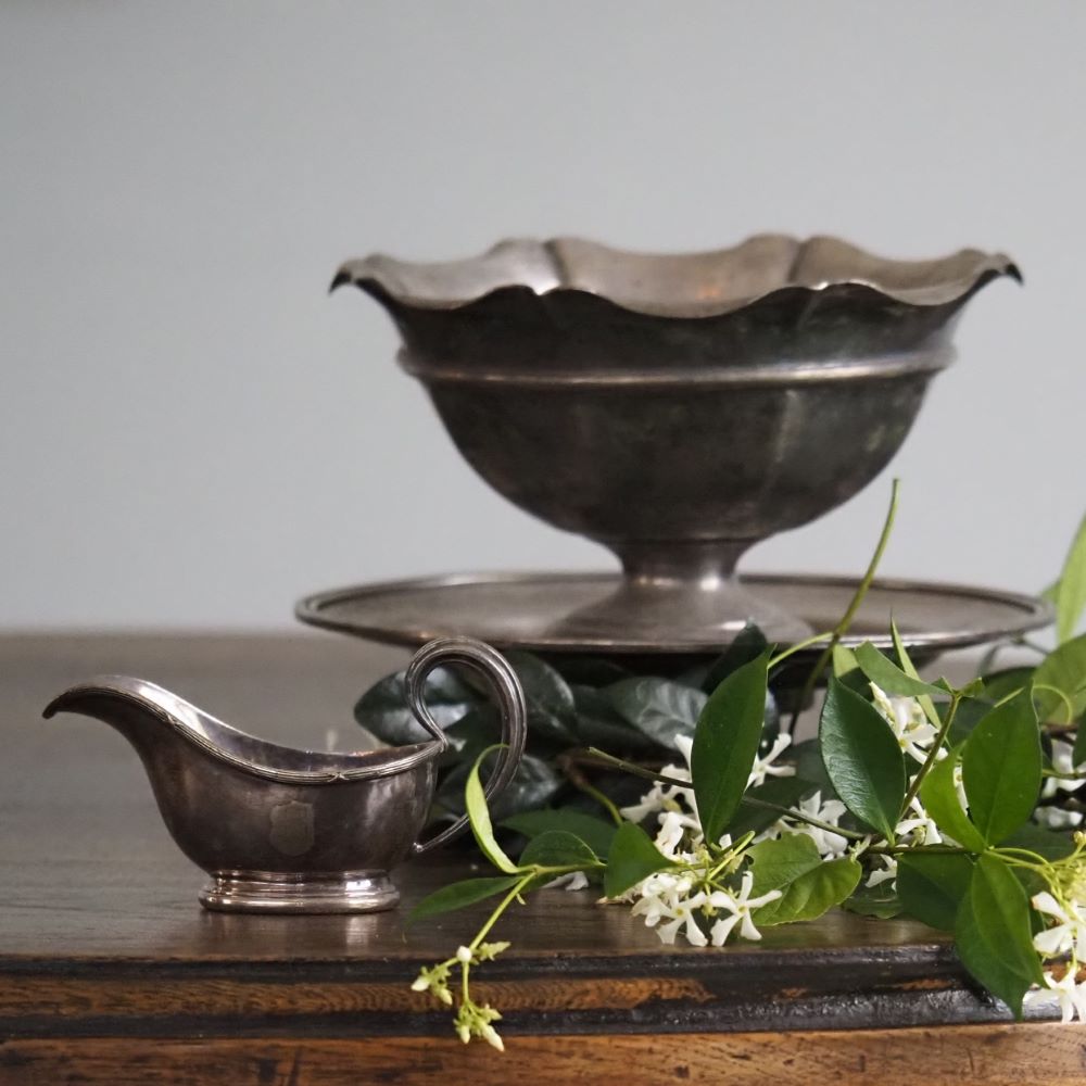 Vintage Silver Tableware