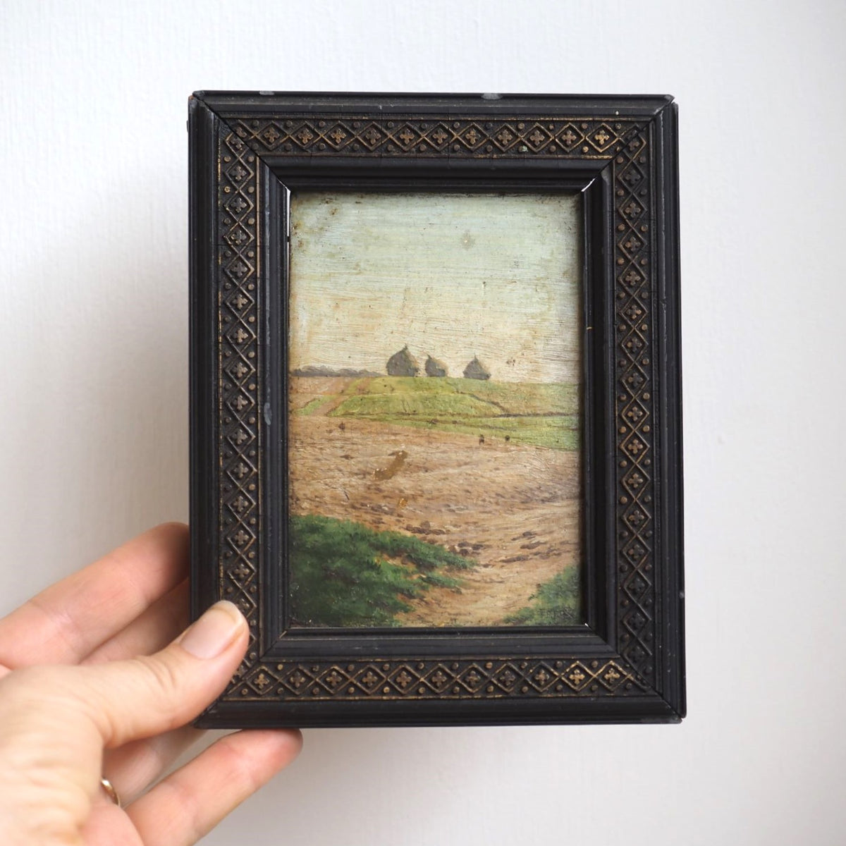 French miniature painting, 1880s, antique, elements i love, byron bay