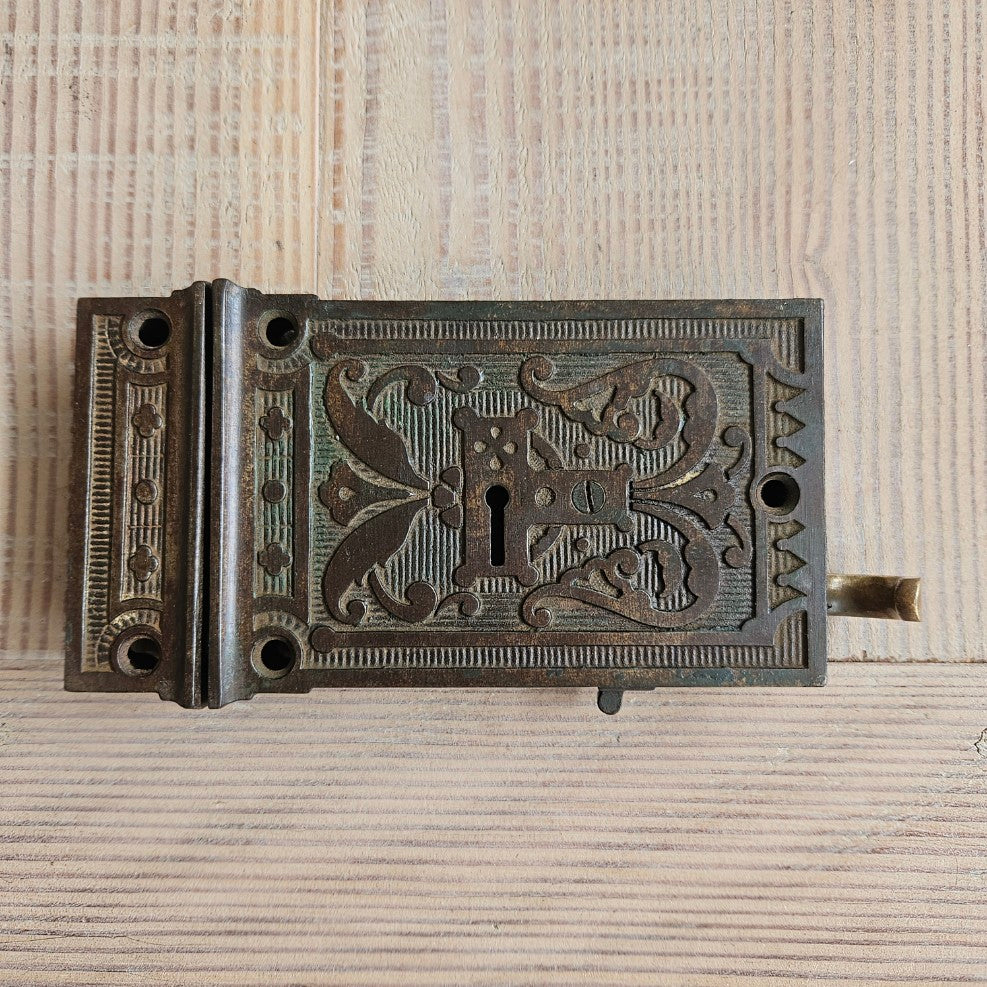 Victorian Embossed Box Lock