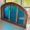 Blue Arched Fanlight