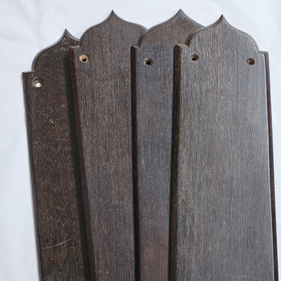 19thC Ebony Push Plates