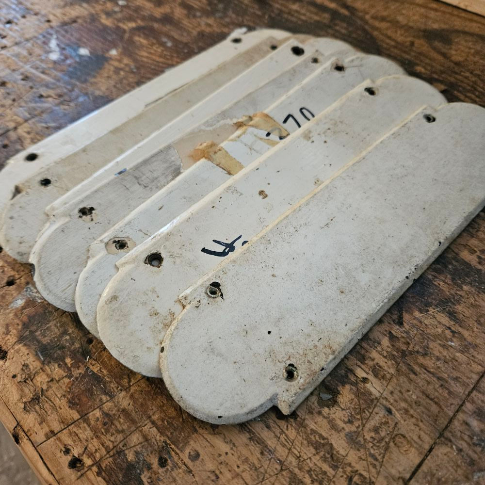 19thC Ebony Push Plates