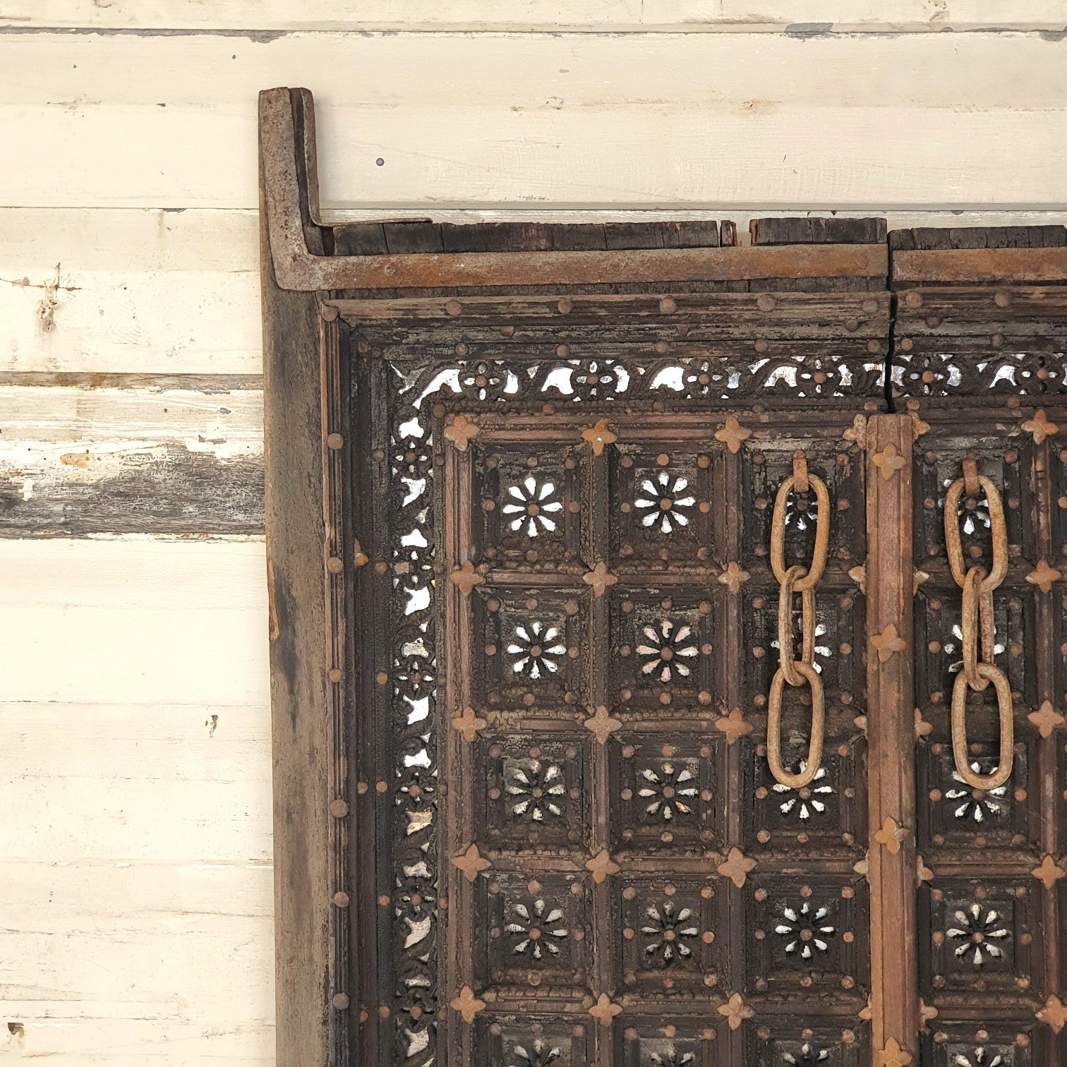 19thC Mirrored Indian Doors