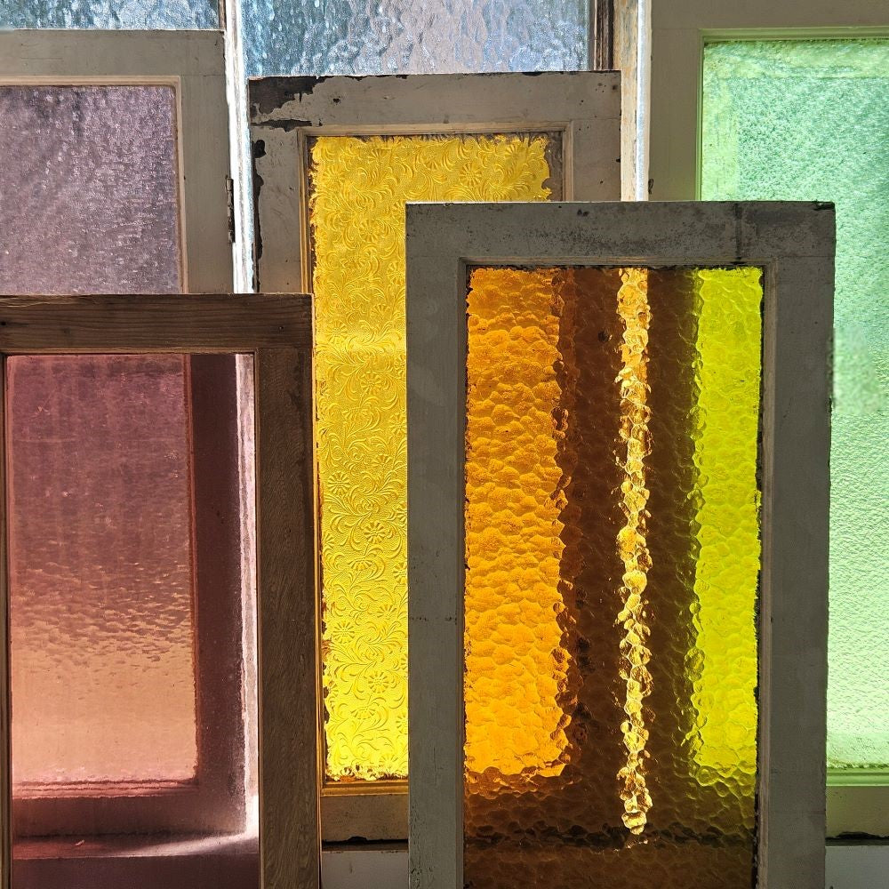 Fab Coloured Fanlights