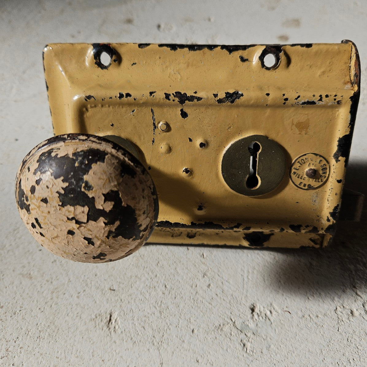 Painted Box Locks