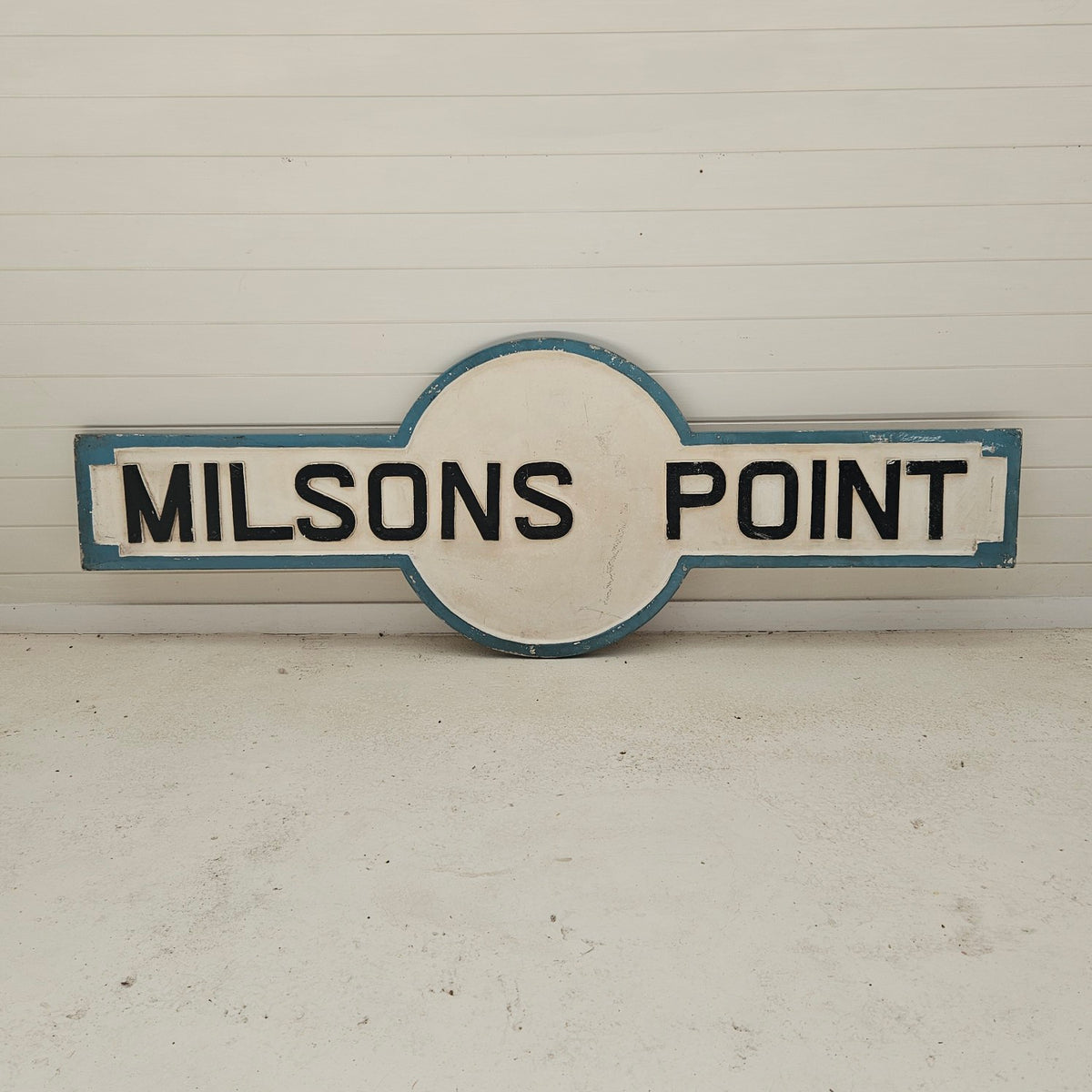 Milsons Point Railway Sign