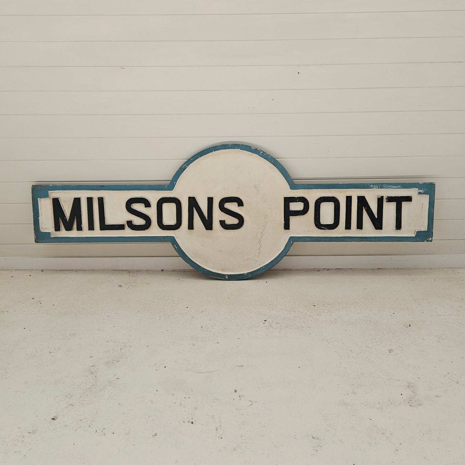 Milsons Point Railway Sign