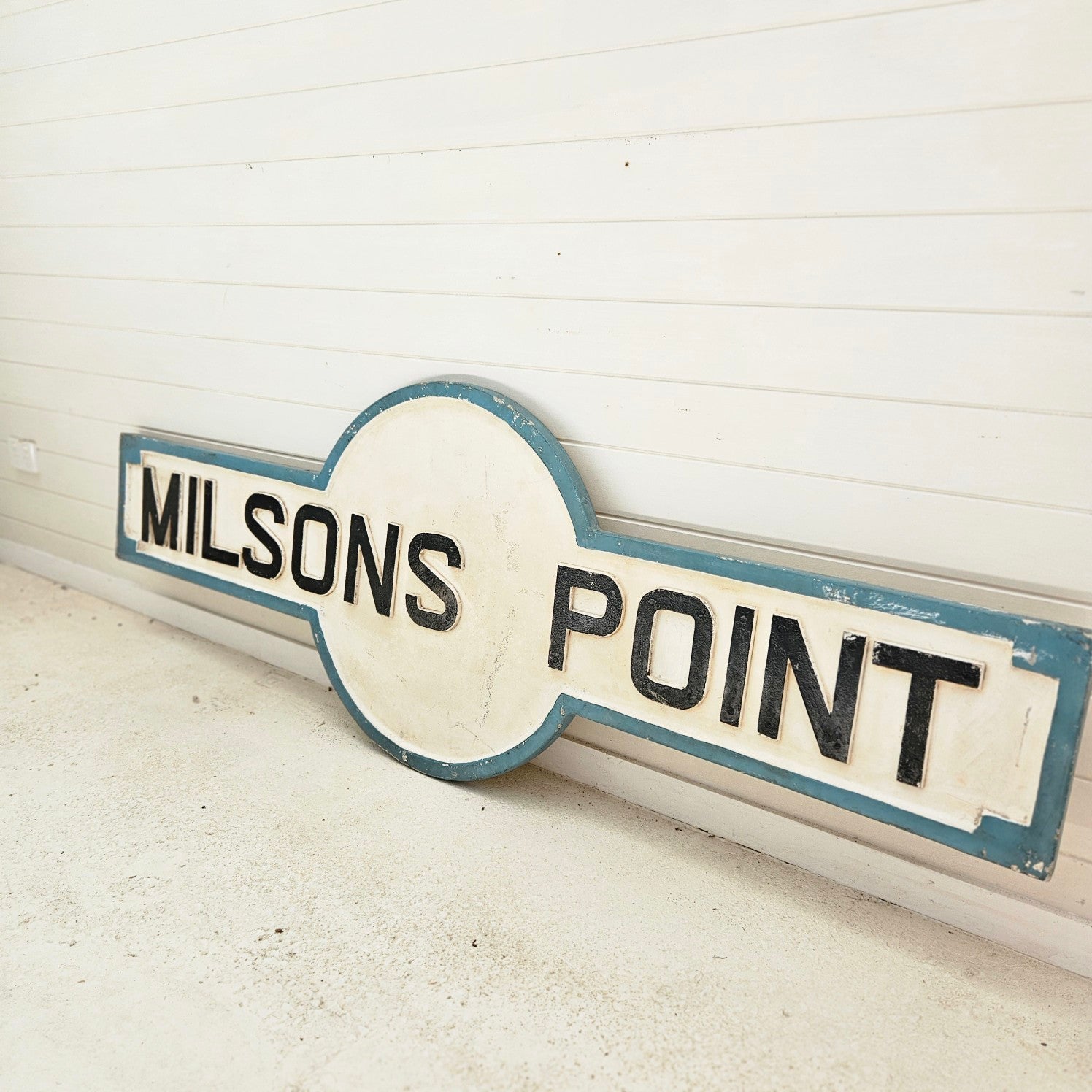 Milsons Point Railway Sign